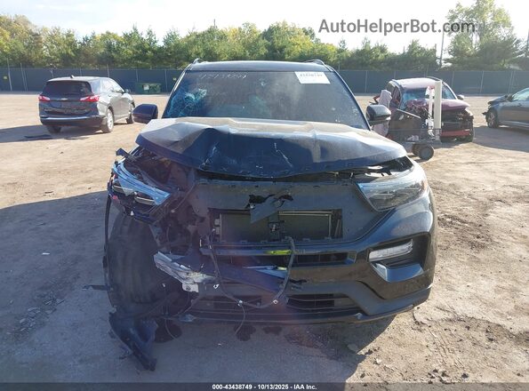 1FM5K8GC5LGC44877 2020 FORD FORD EXPLORER Black Vista interior trasera
