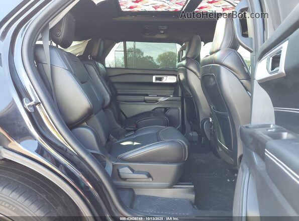 1FM5K8GC5LGC44877 2020 FORD FORD EXPLORER Black Vista de la etiqueta del VIN
