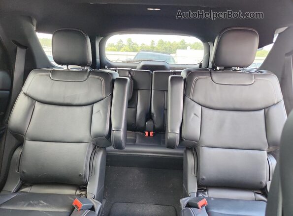 1FM5K8GC5LGC71447 2020 FORD FORD EXPLORER Black უკანა სავარძლების ხედი