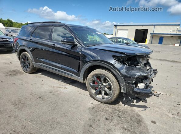 1FM5K8GC5LGC71447 2020 FORD FORD EXPLORER Black წინა მარჯვენა
