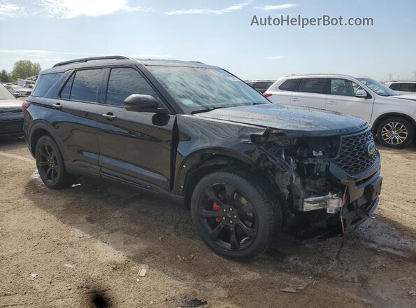 1FM5K8GC7RGA35049 2024 FORD FORD EXPLORER Черный Передняя правая четверть