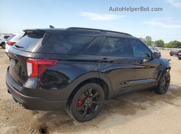 1FM5K8GC7RGA35049 2024 FORD FORD EXPLORER Черный Задняя правая четверть