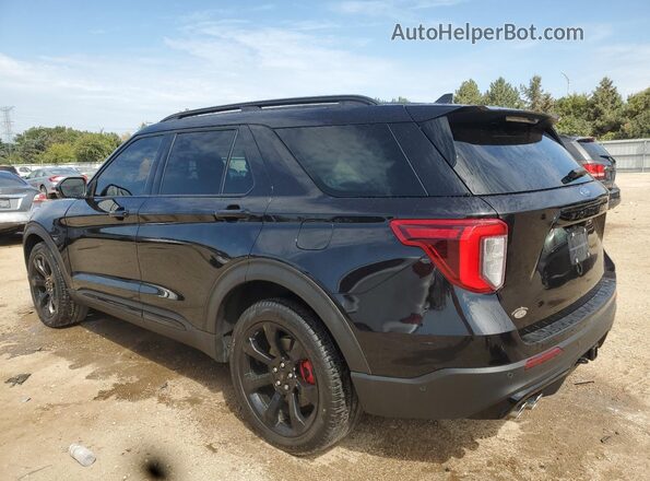 1FM5K8GC7RGA35049 2024 FORD FORD EXPLORER Черный Задняя левая четверть