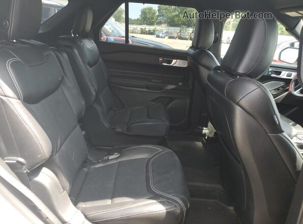 1FM5K8GC9LGA59103 2020 FORD FORD EXPLORER White Vista interior trasera