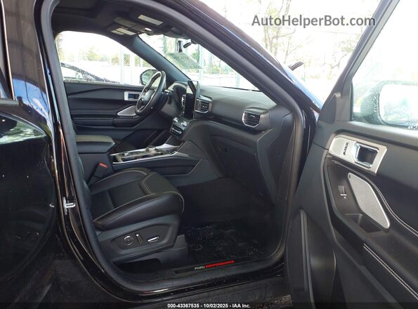 1FM5K8GC9LGC20369 2020 FORD FORD EXPLORER Black წინა სალონის ხედი