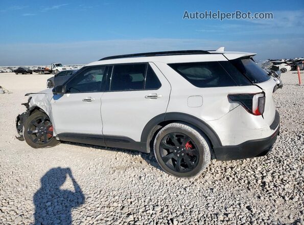 1FM5K8GCXLGC79351 2020 FORD FORD EXPLORER Белый Задняя левая четверть