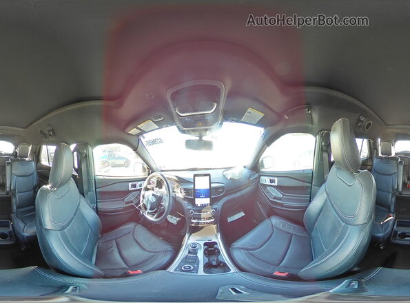 1FM5K8GCXLGC79351 2020 FORD FORD EXPLORER Белый Панорамный вид салона 360°