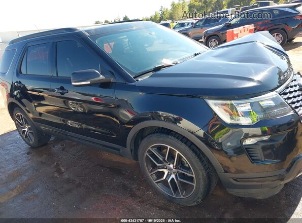 1FM5K8GT4KGB12577 2019 FORD FORD EXPLORER Black 360 interior view