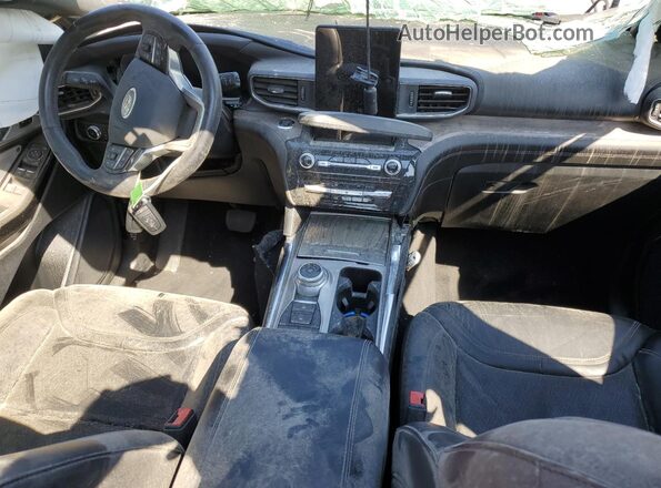 1FM5K8HC7MGA45457 2021 FORD FORD EXPLORER Silver Vista del salpicadero