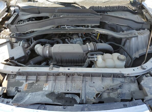 1FM5K8HC7MGA45457 2021 FORD FORD EXPLORER Silver Vista del compartimento del motor