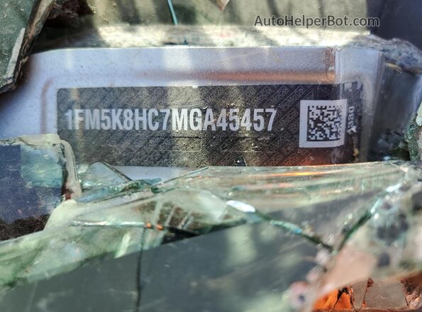 1FM5K8HC7MGA45457 2021 FORD FORD EXPLORER Silver Vista interior de 360 grados