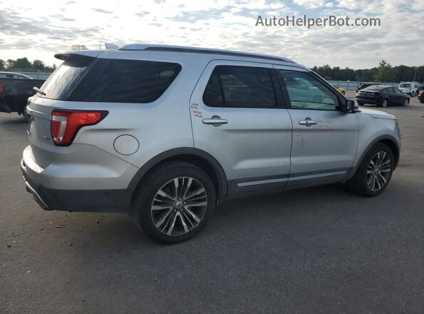 1FM5K8HT1HGA30135 2017 FORD FORD EXPLORER Silver უკანა მარჯვენა