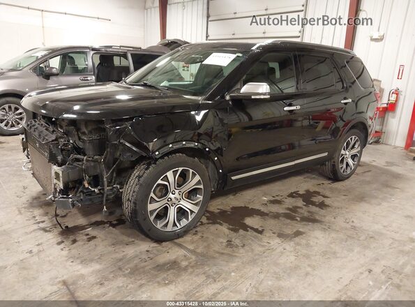1FM5K8HTXKGA65747 2019 FORD FORD EXPLORER Black Vista tres cuartos delantera izquierda