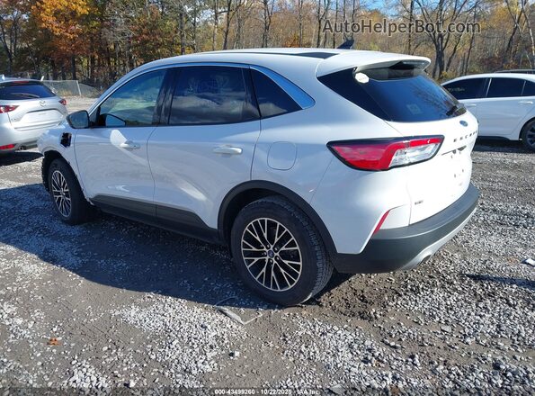 1FMCU0EZXNUA20874 2022 FORD ESCAPE Белый Задняя левая четверть