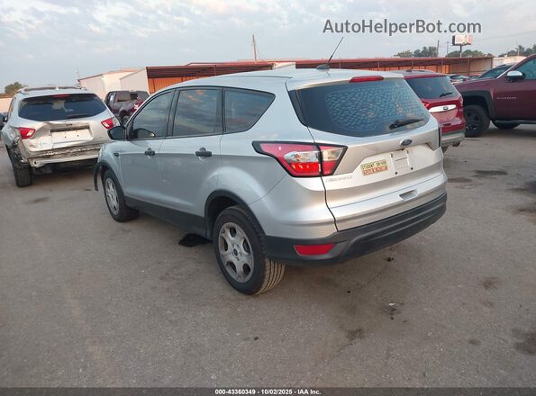 1FMCU0F73JUB53631 2018 FORD ESCAPE Silver Trasero izquierdo