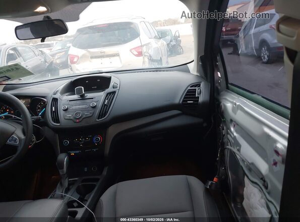 1FMCU0F73JUB53631 2018 FORD ESCAPE Silver Vista interior delantera