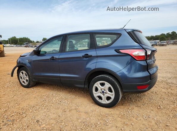 1FMCU0F78JUC26993 2018 FORD ESCAPE Blue Trasero izquierdo