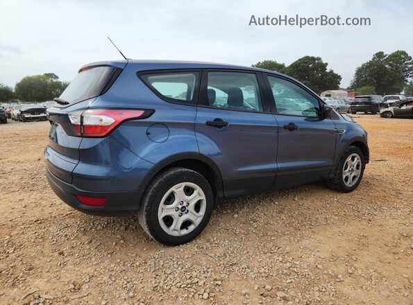 1FMCU0F78JUC26993 2018 FORD ESCAPE Blue Trasero derecho