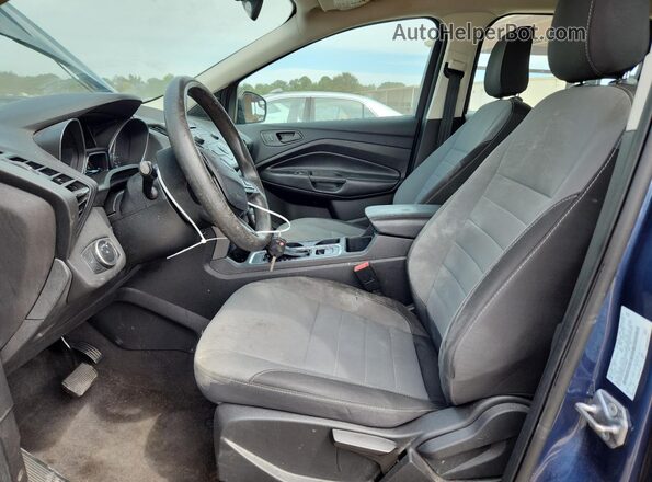 1FMCU0F78JUC26993 2018 FORD ESCAPE Blue Vista interior delantera