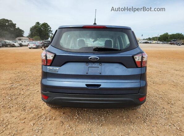 1FMCU0F78JUC26993 2018 FORD ESCAPE Blue Vista trasera