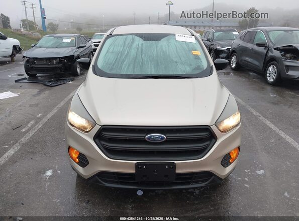 1FMCU0F7XJUA18985 2018 FORD ESCAPE Gold Vista del cuadro de instrumentos