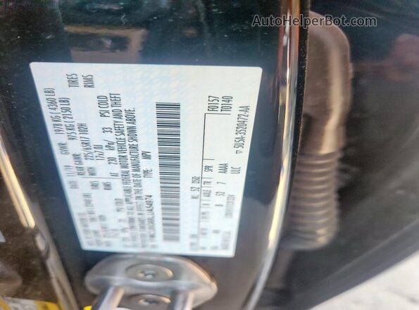 1FMCU0G68LUA54974 2020 FORD ESCAPE Black 360 interior view