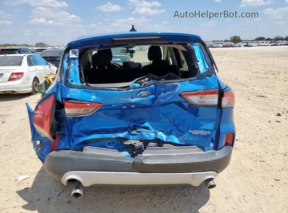 1FMCU0G68LUC48050 2020 FORD ESCAPE Blue Rear view