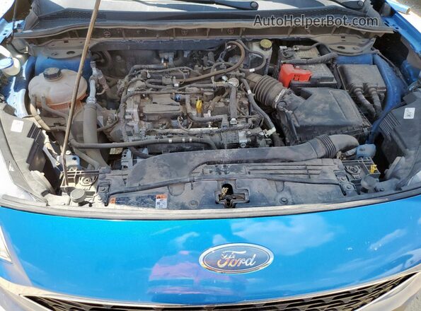 1FMCU0G68LUC48050 2020 FORD ESCAPE Blue Rear interior view