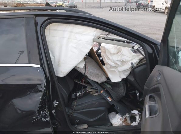 1FMCU0GD0HUD64123 2017 FORD ESCAPE Black Вид салону спереду