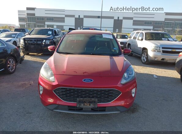 1FMCU0H67LUA10124 2020 FORD ESCAPE Черный Вид щитка приборов