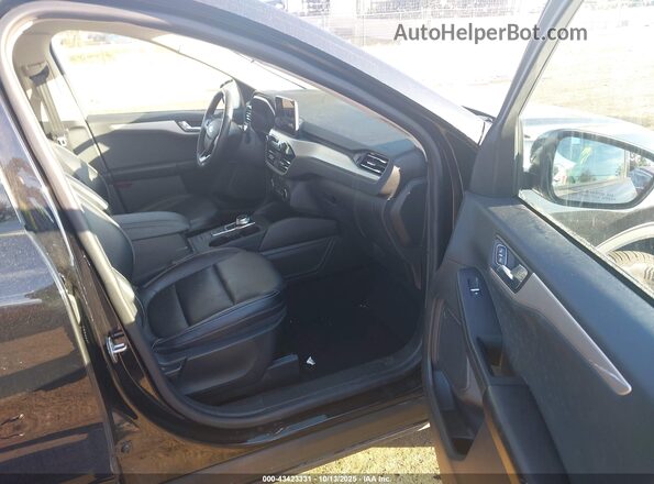 1FMCU0H68LUA09354 2020 FORD ESCAPE Black წინა სალონის ხედი
