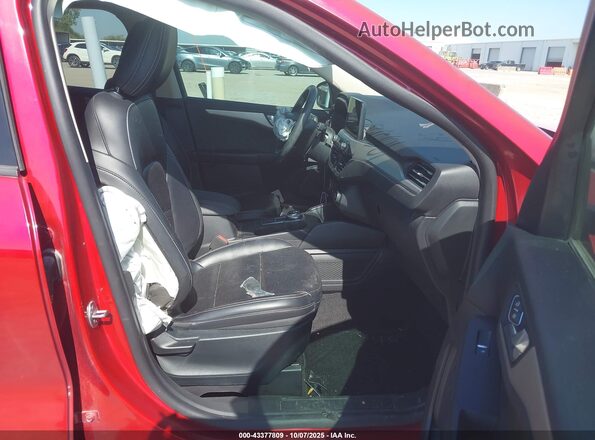 1FMCU0H69LUB01606 2020 FORD ESCAPE Red Вид салону спереду