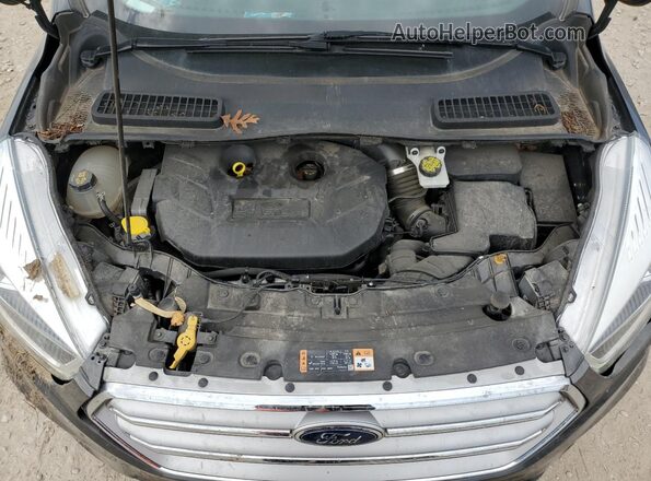 1FMCU0J9XHUD19775 2017 FORD ESCAPE Серый Вид подкапотного пространства