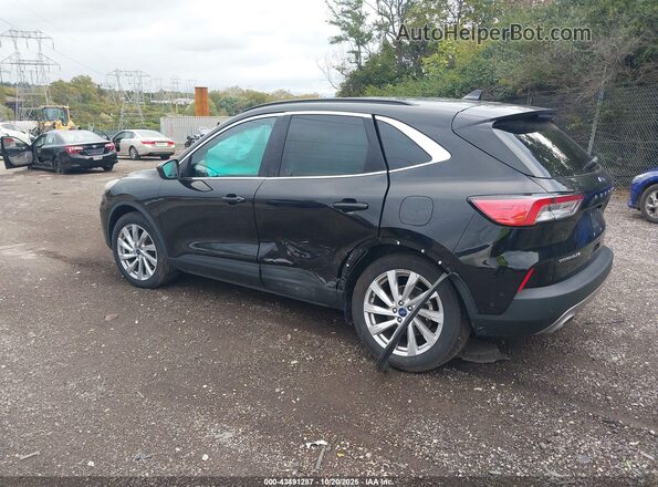 1FMCU9DZ2NUA27176 2022 FORD ESCAPE Black Tył lewy