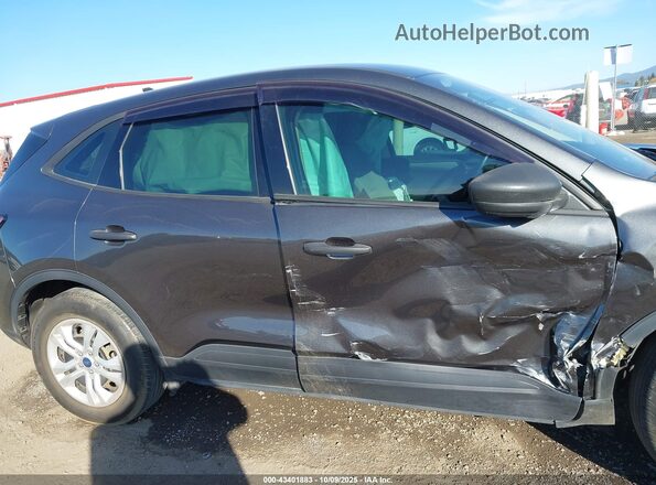 1FMCU9F65LUC23757 2020 FORD ESCAPE Gray Vista interior trasera