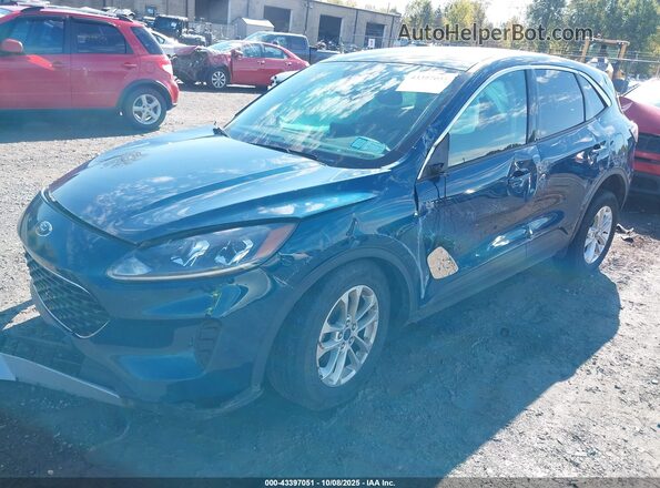 1FMCU9G65LUC09470 2020 FORD ESCAPE Blue Vista tres cuartos delantera izquierda
