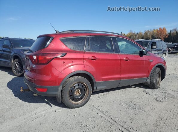 1FMCU9GD6KUC15033 2019 FORD ESCAPE Red Tył prawy