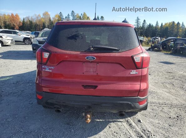 1FMCU9GD6KUC15033 2019 FORD ESCAPE Red Widok z tyłu
