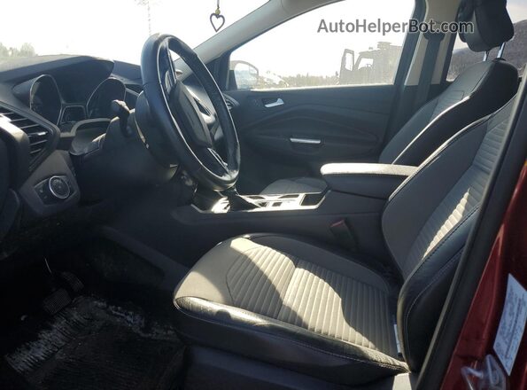 1FMCU9GD6KUC15033 2019 FORD ESCAPE Red Widok wnętrza z przodu