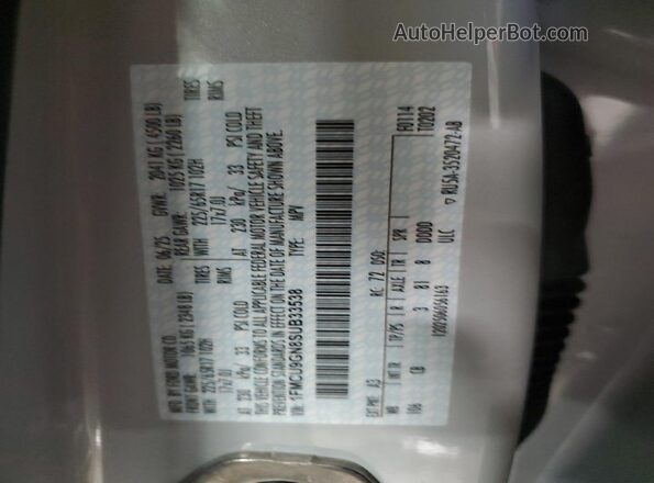 1FMCU9GN8SUB33538 2025 FORD ESCAPE White 
