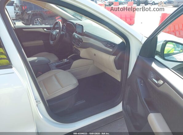 1FMCU9H65LUB03647 2020 FORD ESCAPE White Vista interior delantera