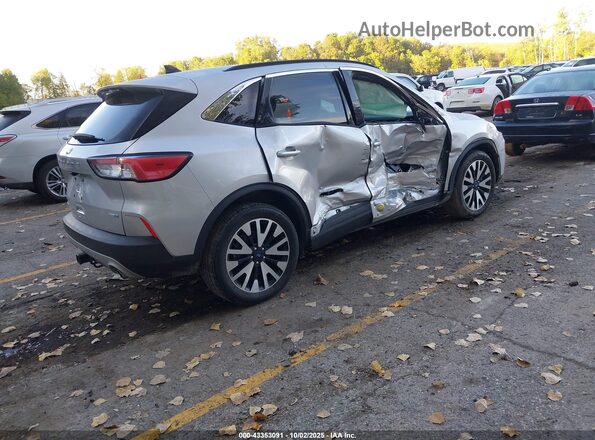 1FMCU9H92LUB01431 2020 FORD ESCAPE Silver Tył prawy