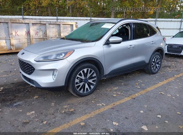 1FMCU9H92LUB01431 2020 FORD ESCAPE Silver Przód lewy