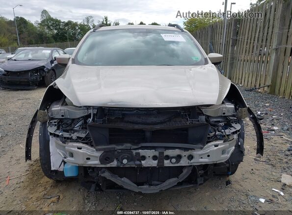 1FMCU9HD5JUD28159 2018 FORD ESCAPE Beige Vista del cuadro de instrumentos