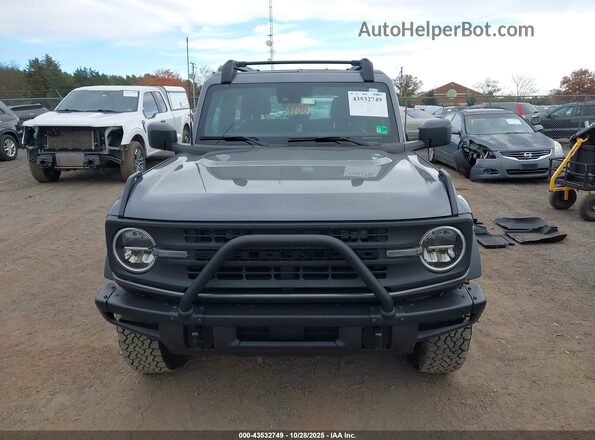 1FMDE5AH4NLB05081 2022 FORD BRONCO Gray Instrument cluster view