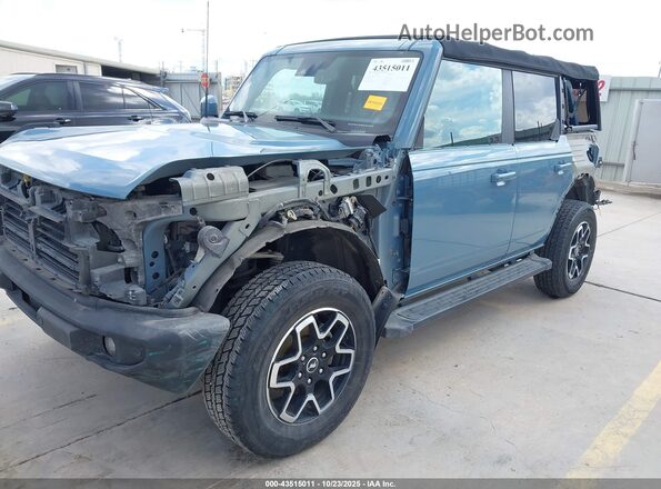 1FMDE5BH2MLB04623 2021 FORD BRONCO Light Blue 