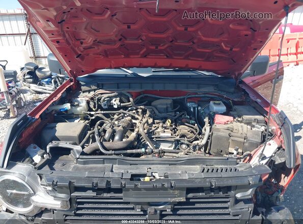 1FMDE5BH6NLB11110 2022 FORD BRONCO Красный Вид сзади