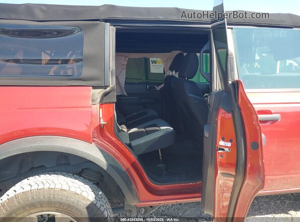 1FMDE5BH6NLB11110 2022 FORD BRONCO Красный Вид наклейки с VIN-кодом