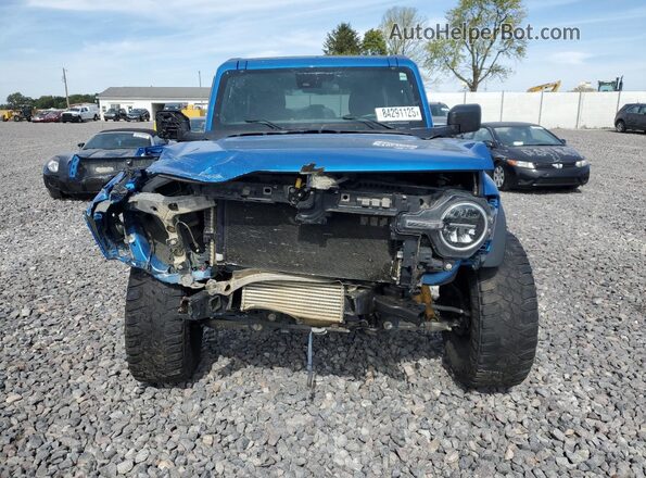 1FMDE5CP3MLB05902 2021 FORD BRONCO Синий Вид спереди