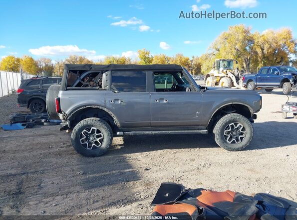 1FMDE5DH8NLB78790 2022 FORD BRONCO Gray Սալոնի 360 աստիճան տեսք